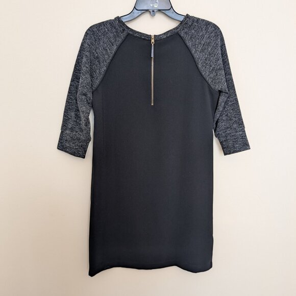 Ann Taylor Loft mini shift dress raglan sweater sleeves Size 2 EUC - Picture 4 of 11